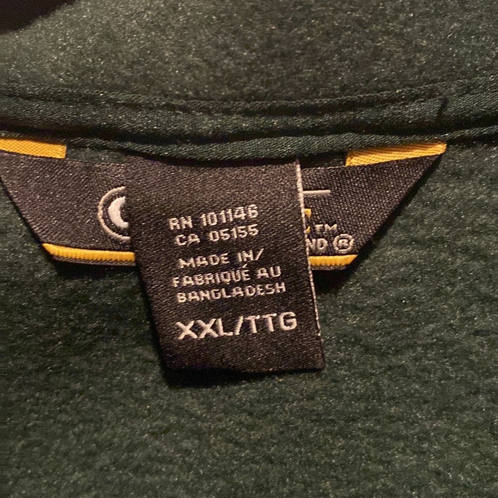 NWOT XXL Men’s CORE fleece vest - hunter green